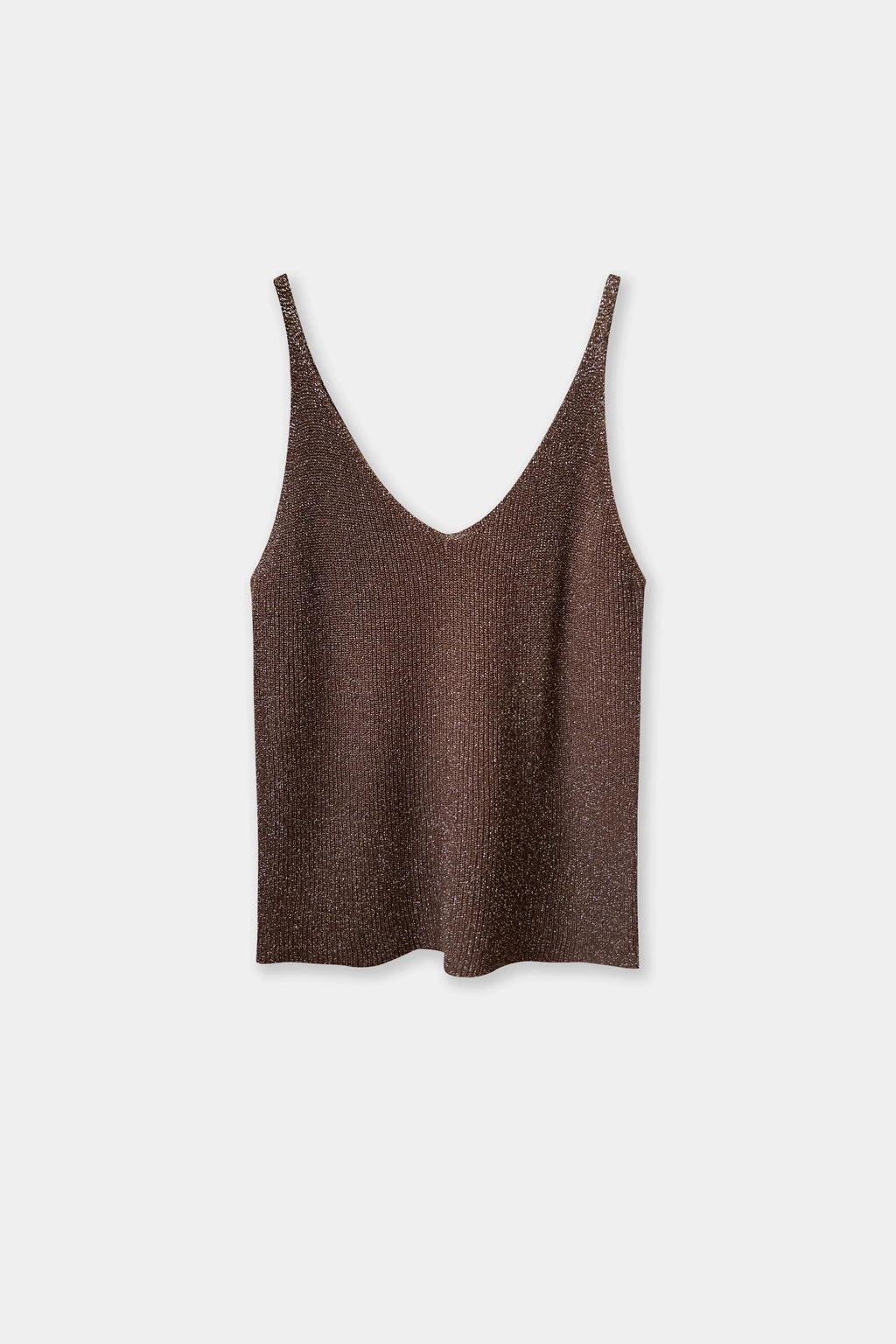 Top Brillo Marron